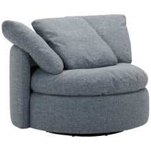 Mellow Premium Swivel Oversized Armchair
